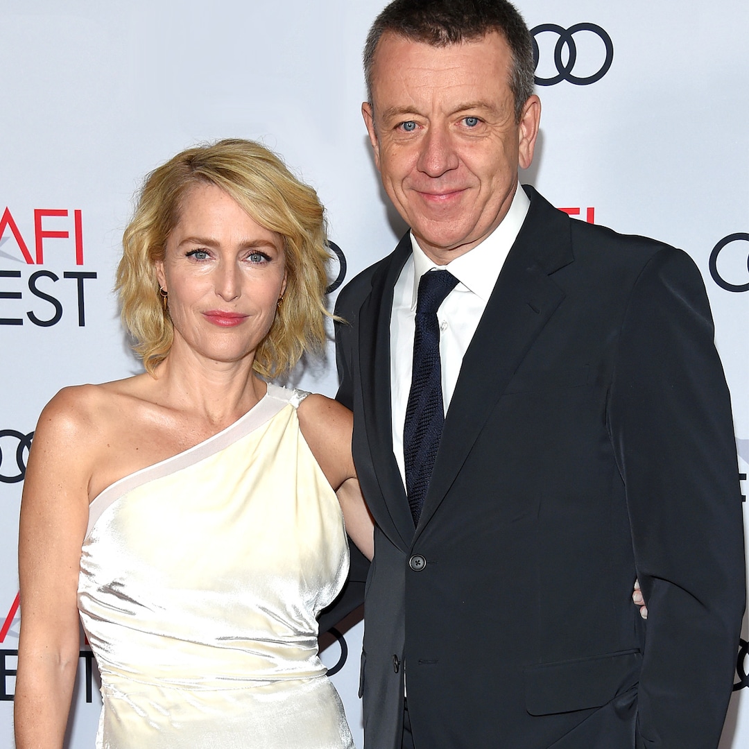Gillian Anderson and The Crown Creator Peter Morgan Break Up - E! Online